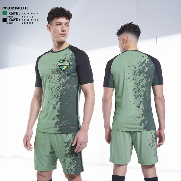 Short Sleeve Performance Shirt, Crowley Independent Soccer Association, Men's Soccer, Teamtime, Team time, sublimation, custom sports apparel, team uniforms, spirit wear, spiritwear, sports uniforms, custom shirts, team store, custom team store, fundraiser sports, apparel fundraiser