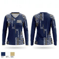 Haslet Knights Women's Long Sleeve V-neck Shirt - 1