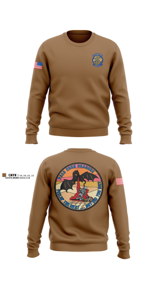 Crew Neck Sweatshirt, 378 EM/CBRN, Air Force, Teamtime, Team time, sublimation, custom sports apparel, team uniforms, spirit wear, spiritwear, sports uniforms, custom shirts, team store, custom team store, fundraiser sports, apparel fundraiser