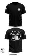 1482nd Transportation Company 43933777 Short Sleeve Performance Shirt - 103