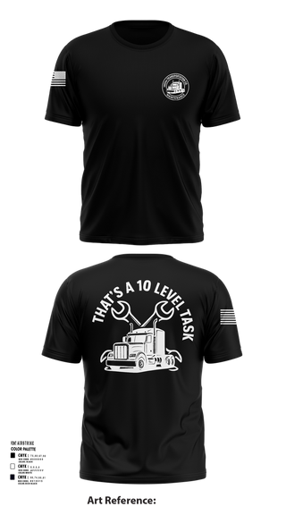 Short Sleeve Performance Shirt, 1487th Transportation Company, Army, Teamtime, Team time, sublimation, custom sports apparel, team uniforms, spirit wear, spiritwear, sports uniforms, custom shirts, team store, custom team store, fundraiser sports, apparel fundraiser