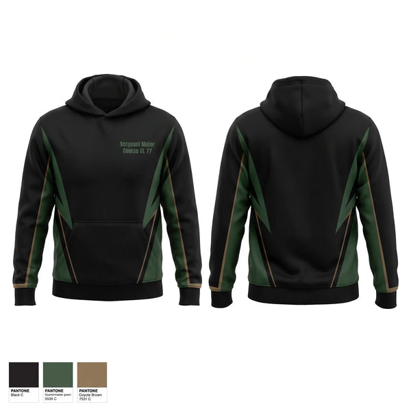 Hoodie, Sergeant Major Course CL 77, , Teamtime, Team time, sublimation, custom sports apparel, team uniforms, spirit wear, spiritwear, sports uniforms, custom shirts, team store, custom team store, fundraiser sports, apparel fundraiser