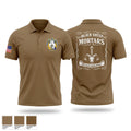 Mortars, HHT, 1-7 CAV Short Sleeve Performance Polo - 1