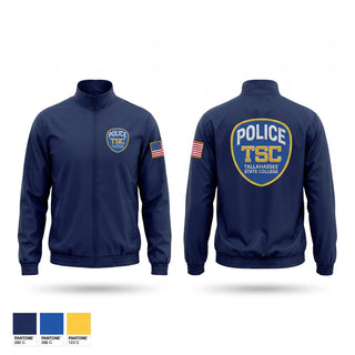 Windbreaker, TSC PD, Police, Teamtime, Team time, sublimation, custom sports apparel, team uniforms, spirit wear, spiritwear, sports uniforms, custom shirts, team store, custom team store, fundraiser sports, apparel fundraiser