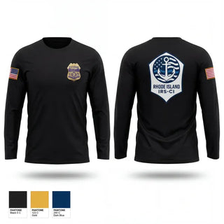 Long Sleeve Performance Shirt, IRS-CI, Police, Teamtime, Team time, sublimation, custom sports apparel, team uniforms, spirit wear, spiritwear, sports uniforms, custom shirts, team store, custom team store, fundraiser sports, apparel fundraiser