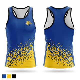 Mens Track Singlet, Ashland Bluejays, Cross Country, Teamtime, Team time, sublimation, custom sports apparel, team uniforms, spirit wear, spiritwear, sports uniforms, custom shirts, team store, custom team store, fundraiser sports, apparel fundraiser