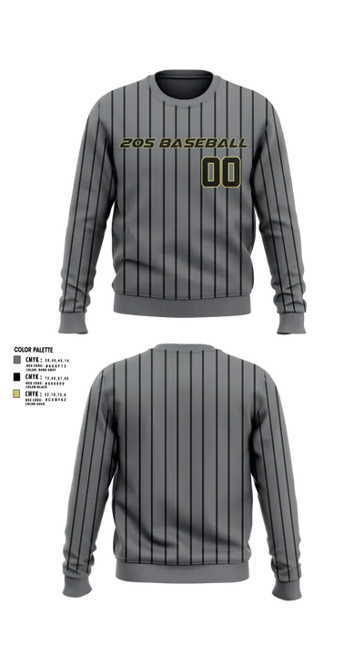 The 205 Baseball 27644217 Crew Neck Sweatshirt - 2