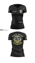 Sparta Fire/Rescue Women's Short Sleeve V-neck Shirt - 11