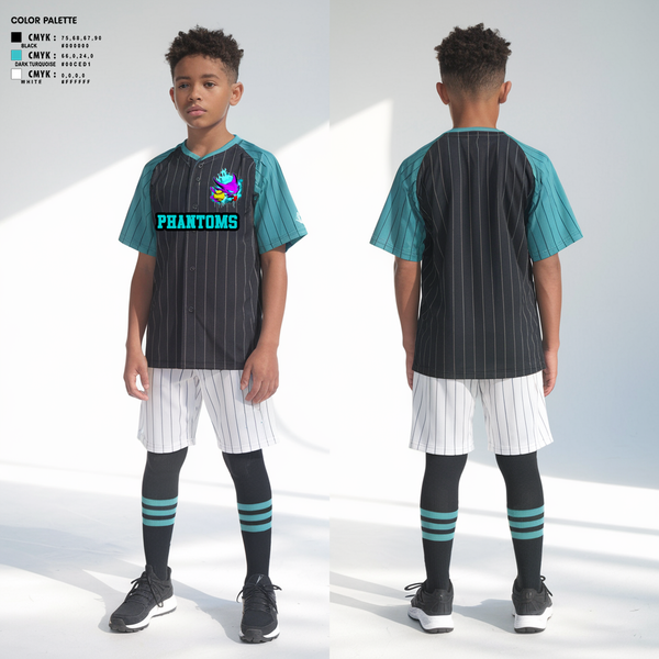 Short Sleeve Performance Shirt, Phantoms, Baseball, Teamtime, Team time, sublimation, custom sports apparel, team uniforms, spirit wear, spiritwear, sports uniforms, custom shirts, team store, custom team store, fundraiser sports, apparel fundraiser