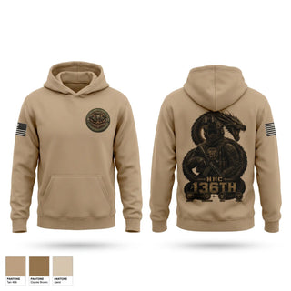 Hoodie, HHC 136th ESB, National Guard, Teamtime, Team time, sublimation, custom sports apparel, team uniforms, spirit wear, spiritwear, sports uniforms, custom shirts, team store, custom team store, fundraiser sports, apparel fundraiser