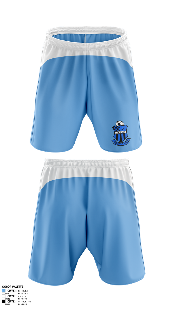 Mens Soccer Shorts, Vikings FC, Men's Soccer, Teamtime, Team time, sublimation, custom sports apparel, team uniforms, spirit wear, spiritwear, sports uniforms, custom shirts, team store, custom team store, fundraiser sports, apparel fundraiser