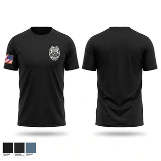 Short Sleeve Performance Shirt, Presidio Police Department, Police, Teamtime, Team time, sublimation, custom sports apparel, team uniforms, spirit wear, spiritwear, sports uniforms, custom shirts, team store, custom team store, fundraiser sports, apparel fundraiser