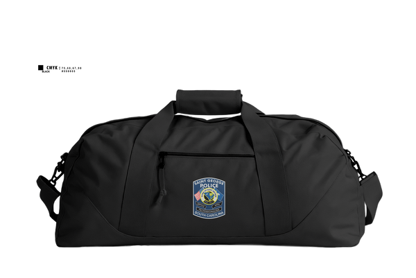 Duffle Bag, St. George police dept, Police, Teamtime, Team time, sublimation, custom sports apparel, team uniforms, spirit wear, spiritwear, sports uniforms, custom shirts, team store, custom team store, fundraiser sports, apparel fundraiser