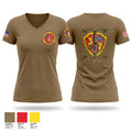 3rd Battalion 7th Marines 43365227 Women's Short Sleeve V-neck Shirt - 1