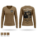 Camp San Luis Obispo Range Operations Women's Long Sleeve V-neck Shirt - 1
