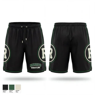 Athletic Shorts With Pockets, Ramapo Raiders, Wrestling, Teamtime, Team time, sublimation, custom sports apparel, team uniforms, spirit wear, spiritwear, sports uniforms, custom shirts, team store, custom team store, fundraiser sports, apparel fundraiser