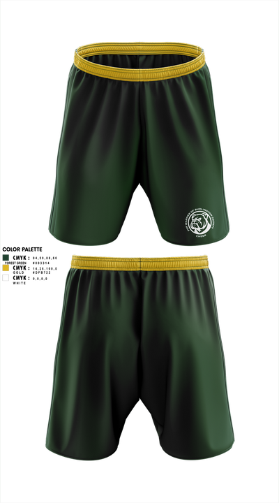 Riverside Bulldogs 45390782 Athletic Shorts With Pockets - 2