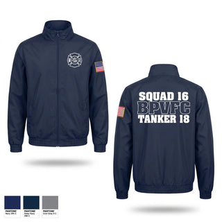 Windbreaker, Morristown Fire Department, Fire Department, Teamtime, Team time, sublimation, custom sports apparel, team uniforms, spirit wear, spiritwear, sports uniforms, custom shirts, team store, custom team store, fundraiser sports, apparel fundraiser