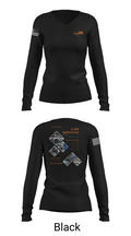 Servteem automotive group llc 15199320 Women's Long Sleeve V-neck Shirt - 35