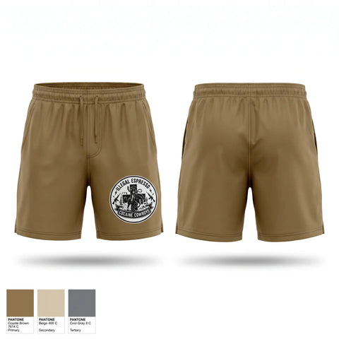 Athletic Shorts With Pockets, Cocaine Cowboys, Army, Teamtime, Team time, sublimation, custom sports apparel, team uniforms, spirit wear, spiritwear, sports uniforms, custom shirts, team store, custom team store, fundraiser sports, apparel fundraiser