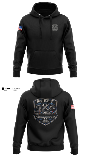 Hoodie, Fleet, Police, Teamtime, Team time, sublimation, custom sports apparel, team uniforms, spirit wear, spiritwear, sports uniforms, custom shirts, team store, custom team store, fundraiser sports, apparel fundraiser