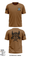 Crusher Company 1-28 Infantry Regiment 68782086 Short Sleeve Performance Shirt - 1