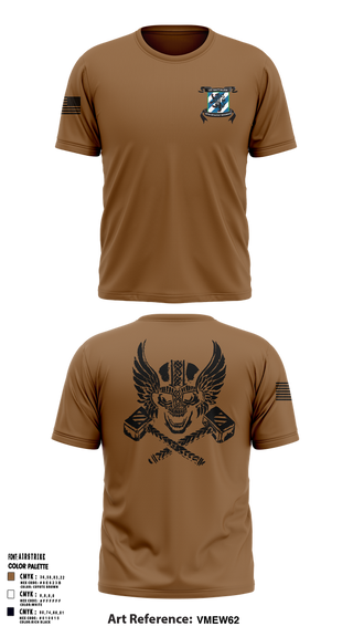 Short Sleeve Performance Shirt, Crusher Company 1-28 Infantry Regiment, Army, Teamtime, Team time, sublimation, custom sports apparel, team uniforms, spirit wear, spiritwear, sports uniforms, custom shirts, team store, custom team store, fundraiser sports, apparel fundraiser