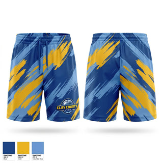 Athletic Shorts With Pockets, Clay County Vibe, Men's Basketball, Teamtime, Team time, sublimation, custom sports apparel, team uniforms, spirit wear, spiritwear, sports uniforms, custom shirts, team store, custom team store, fundraiser sports, apparel fundraiser