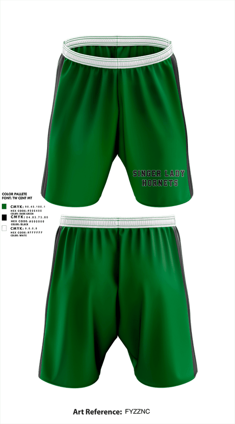 Athletic Shorts With Pockets, Singer Lady Hornets, Softball, Teamtime, Team time, sublimation, custom sports apparel, team uniforms, spirit wear, spiritwear, sports uniforms, custom shirts, team store, custom team store, fundraiser sports, apparel fundraiser