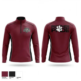 Quarter Zip Jacket, Merryville Panthers, Softball, Teamtime, Team time, sublimation, custom sports apparel, team uniforms, spirit wear, spiritwear, sports uniforms, custom shirts, team store, custom team store, fundraiser sports, apparel fundraiser