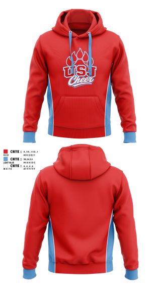 Hoodie, USJ Bruins, Spirit Store, Teamtime, Team time, sublimation, custom sports apparel, team uniforms, spirit wear, spiritwear, sports uniforms, custom shirts, team store, custom team store, fundraiser sports, apparel fundraiser