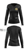 Nueces County Constable PCT4 30073114 Women's Long Sleeve V-neck Shirt - 6