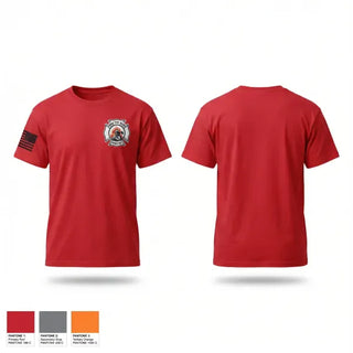 Old School Cotton Feel Shirt, Vent The Roof Ministry, Fire Department, Teamtime, Team time, sublimation, custom sports apparel, team uniforms, spirit wear, spiritwear, sports uniforms, custom shirts, team store, custom team store, fundraiser sports, apparel fundraiser