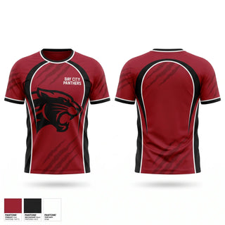 Short Sleeve Performance Shirt, Bay city panthers, Softball, Teamtime, Team time, sublimation, custom sports apparel, team uniforms, spirit wear, spiritwear, sports uniforms, custom shirts, team store, custom team store, fundraiser sports, apparel fundraiser