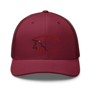 2 Rivers Construction 23011625 Retro Trucker Hat | Yupoong 6606