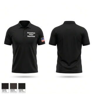 Short Sleeve Performance Polo, Georgetown Police Department, Police, Teamtime, Team time, sublimation, custom sports apparel, team uniforms, spirit wear, spiritwear, sports uniforms, custom shirts, team store, custom team store, fundraiser sports, apparel fundraiser