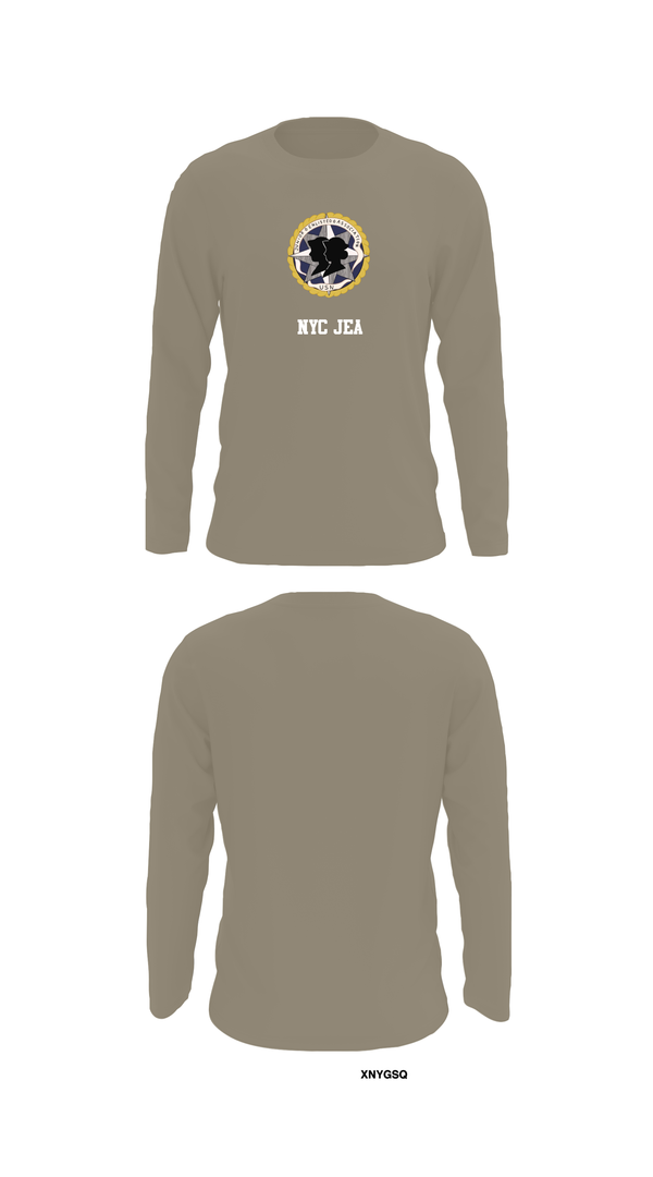 Long Sleeve Performance Shirt, NYC JEA, , Teamtime, Team time, sublimation, custom sports apparel, team uniforms, spirit wear, spiritwear, sports uniforms, custom shirts, team store, custom team store, fundraiser sports, apparel fundraiser