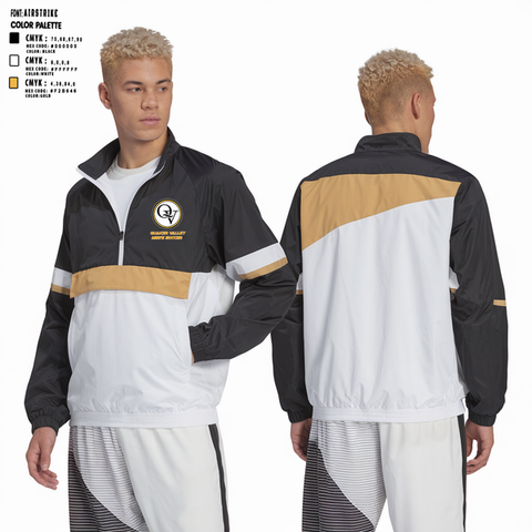 Windbreaker, Quaker Valley Middle School Soccer, Men's Soccer, Teamtime, Team time, sublimation, custom sports apparel, team uniforms, spirit wear, spiritwear, sports uniforms, custom shirts, team store, custom team store, fundraiser sports, apparel fundraiser