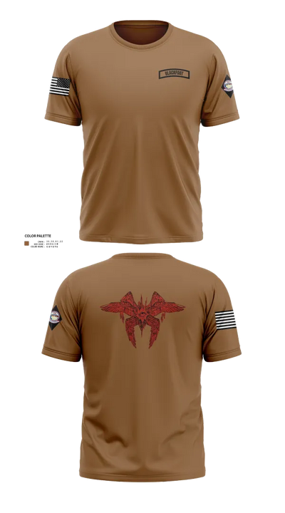 Blackfoot 2nd platoon 36446718 Short Sleeve Performance Shirt - 101
