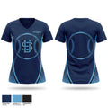 Sluggers Women's Short Sleeve V-neck Shirt - 1