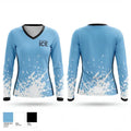 New Mexico I.C.E 88287753 Women's Long Sleeve V-neck Shirt - 1