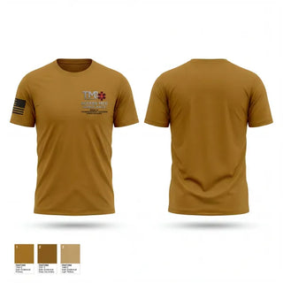 Old School Cotton Feel Shirt, Theodore Mahoney Dirkhising Emergency Medical Services, EMS/EMT, Teamtime, Team time, sublimation, custom sports apparel, team uniforms, spirit wear, spiritwear, sports uniforms, custom shirts, team store, custom team store, fundraiser sports, apparel fundraiser
