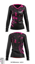Toyohashi warriors 21080833 Women's Long Sleeve V-neck Shirt - 1