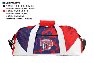 Duffle Bag, Detroit Metro Stars Baseball, Baseball, Teamtime, Team time, sublimation, custom sports apparel, team uniforms, spirit wear, spiritwear, sports uniforms, custom shirts, team store, custom team store, fundraiser sports, apparel fundraiser
