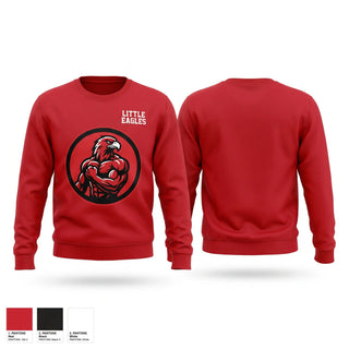 Crew Neck Sweatshirt, Little Eagles, Wrestling, Teamtime, Team time, sublimation, custom sports apparel, team uniforms, spirit wear, spiritwear, sports uniforms, custom shirts, team store, custom team store, fundraiser sports, apparel fundraiser