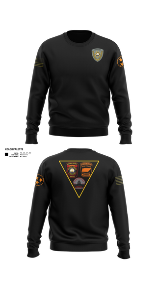 Crew Neck Sweatshirt, National Security, Police, Teamtime, Team time, sublimation, custom sports apparel, team uniforms, spirit wear, spiritwear, sports uniforms, custom shirts, team store, custom team store, fundraiser sports, apparel fundraiser