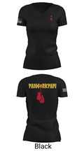 PADWORKPAPI 14529030 Women's Short Sleeve V-neck Shirt - 38