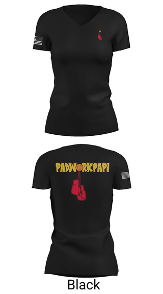 Womens Short Sleeve Vneck Shirt, PADWORKPAPI, E-Sports, Teamtime, Team time, sublimation, custom sports apparel, team uniforms, spirit wear, spiritwear, sports uniforms, custom shirts, team store, custom team store, fundraiser sports, apparel fundraiser