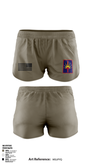 Ranger Panties, 204thFSC, National Guard, Teamtime, Team time, sublimation, custom sports apparel, team uniforms, spirit wear, spiritwear, sports uniforms, custom shirts, team store, custom team store, fundraiser sports, apparel fundraiser
