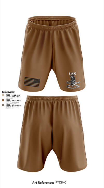 NMCB-25 17597723 Athletic Shorts With Pockets - 2